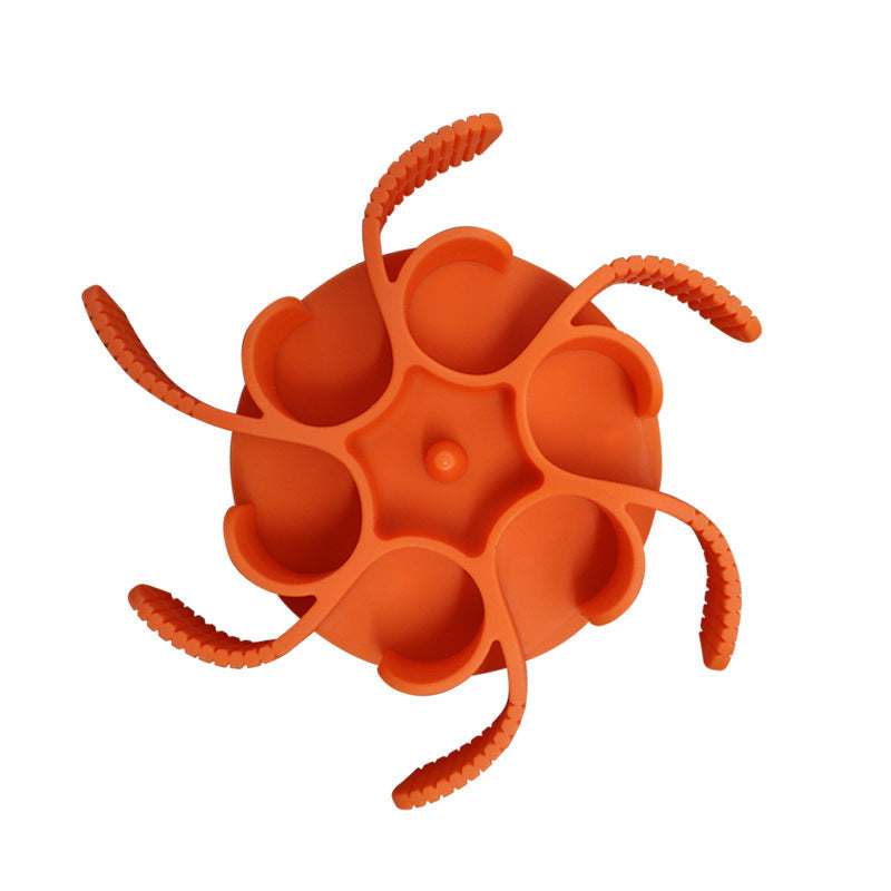 Dog Slow Feeding Bowl – Silicone Spiral Anti-Choking Puzzle Feeder for Healthy Eating