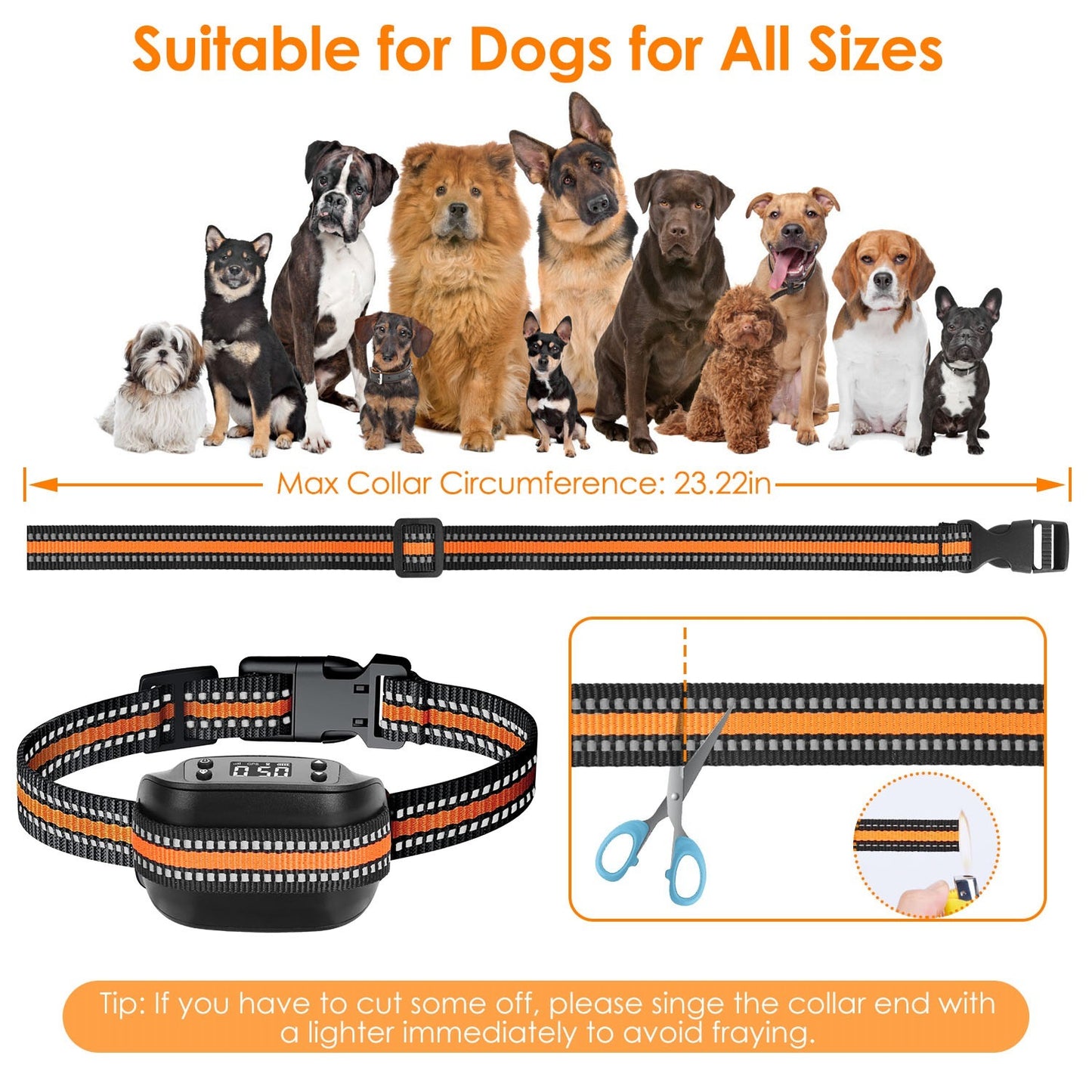 2-in-1 Smart GPS Dog Fence & Tracker Collar | Wireless Boundary & Real-Time Tracking