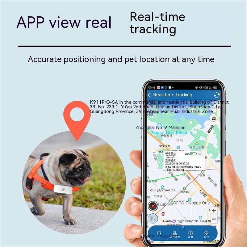 4G Mini GPS Tracker for Pets | Waterproof Anti-Lost Smart Locator